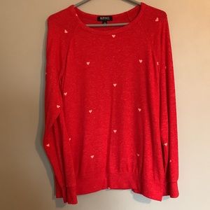 Red & Light Pink Heart Shirt